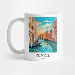 A Pop Art Travel Print of Venice - Italy Mug